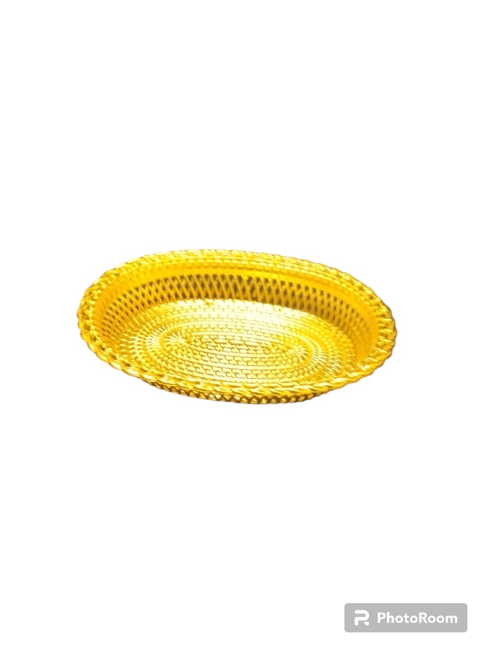 Oval shape plastic gift tray (small)