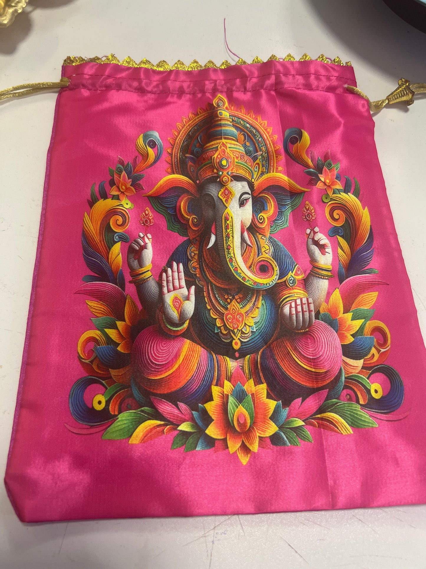 Ganeshji print Potli(big)