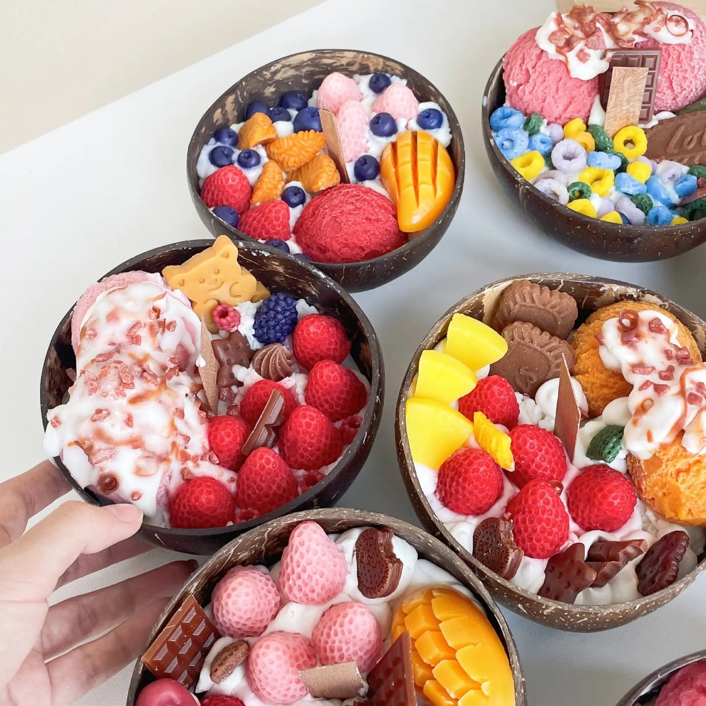 Scented Candle Dessert Bowl