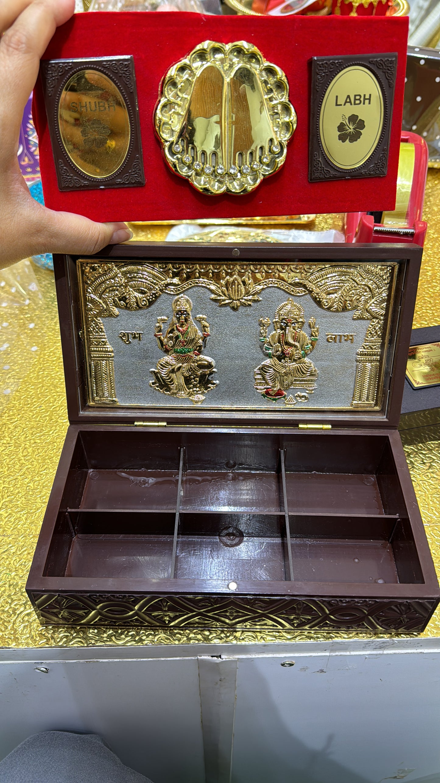 Laxmiji & Ganeshji Shubh Labh Gift Box