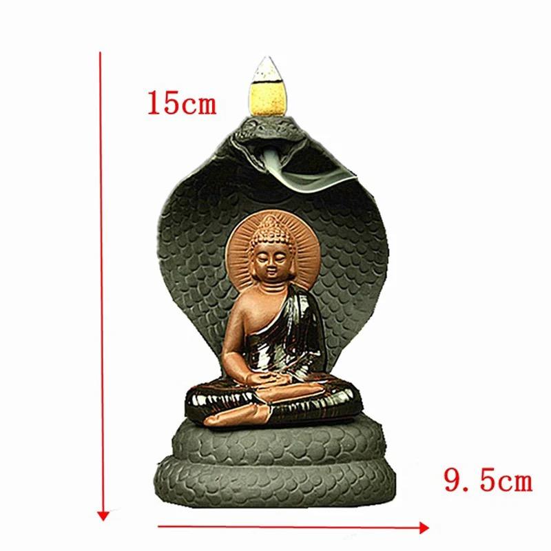 Buddha + Cobra Backflow Incense
