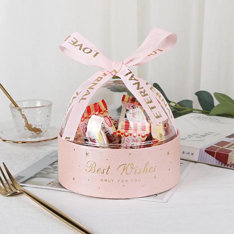 Best Wishes Round Gift Box
