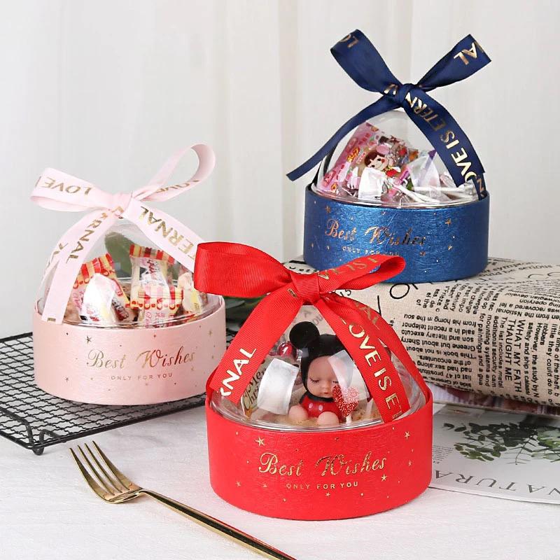 Best Wishes Round Gift Box