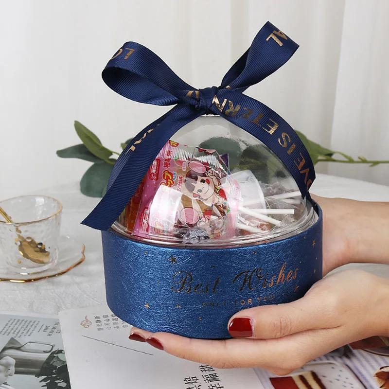 Best Wishes Round Gift Box