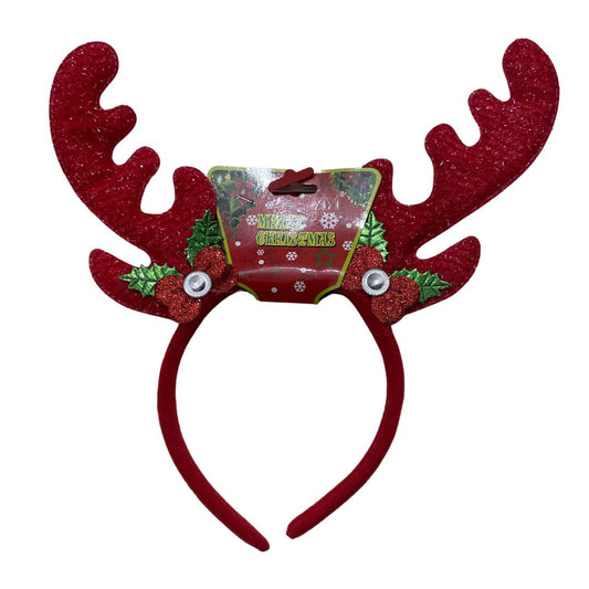 Head Band-Reinder Red/Green