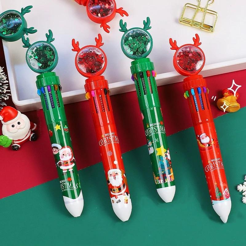 Multicolor Pens-Christmas