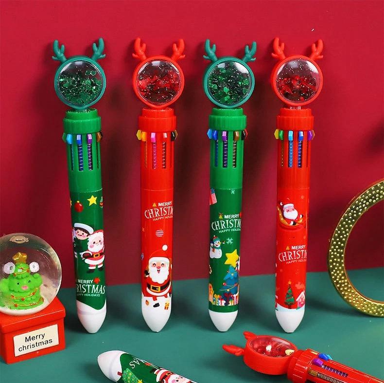 Multicolor Pens-Christmas