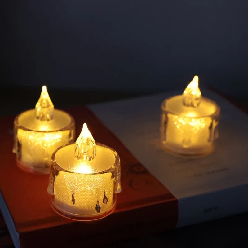 LED Candle Transparent