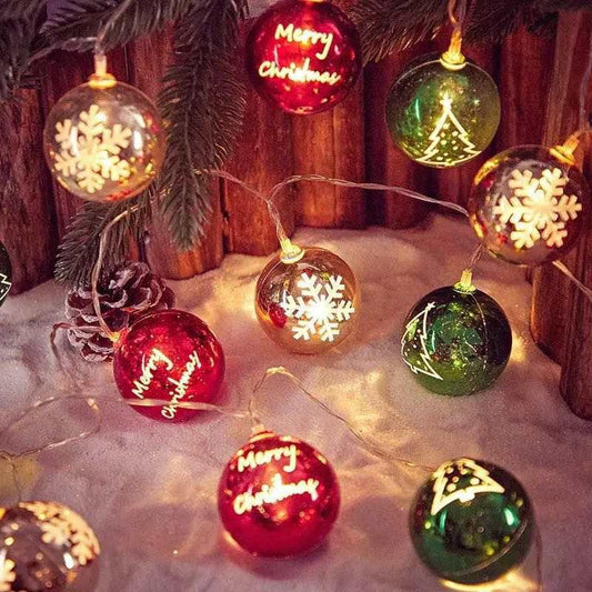 Christmas Light Balls