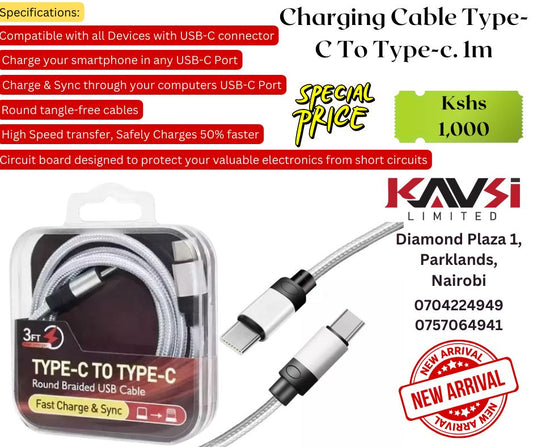 Charging Cable Type-C To Type-C