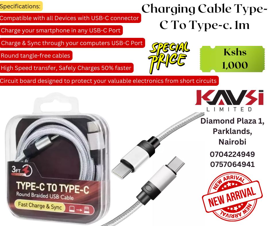 Charging Cable Type-C To Type-C