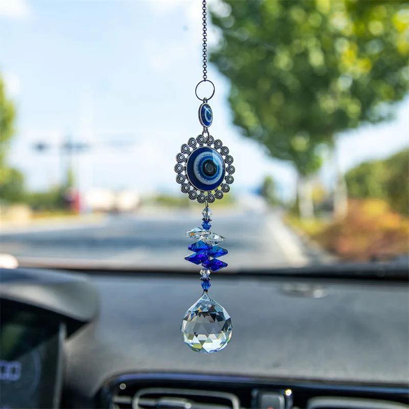 Evil Eye Hanging Crystal