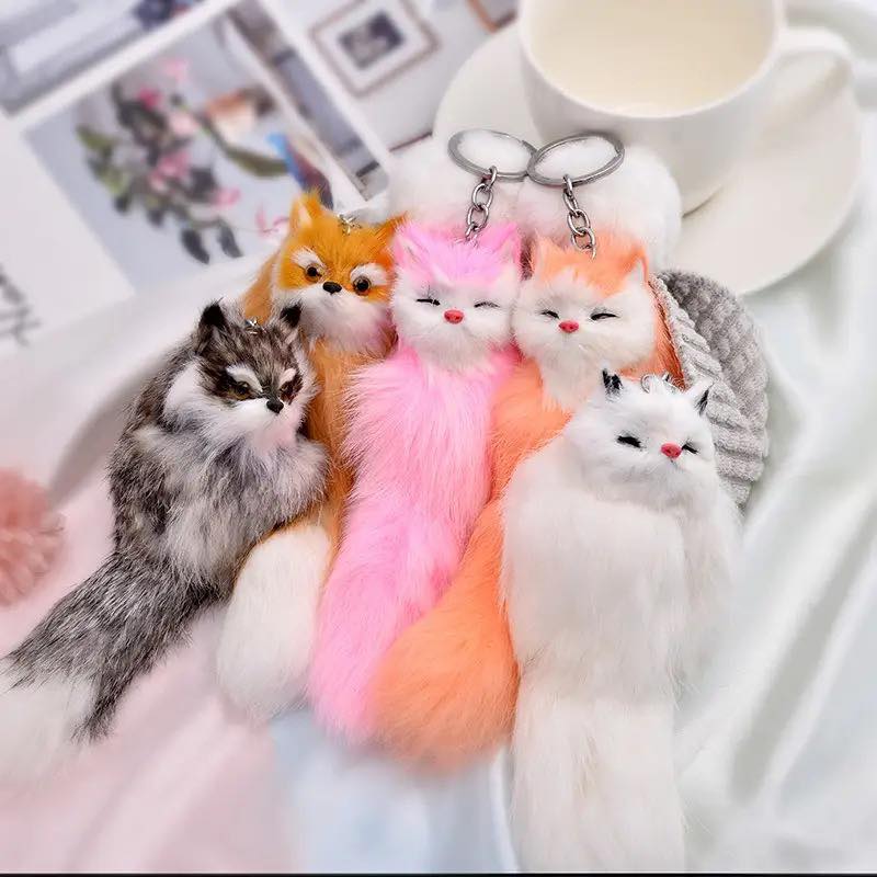 Fluffy Kitty Keyholders