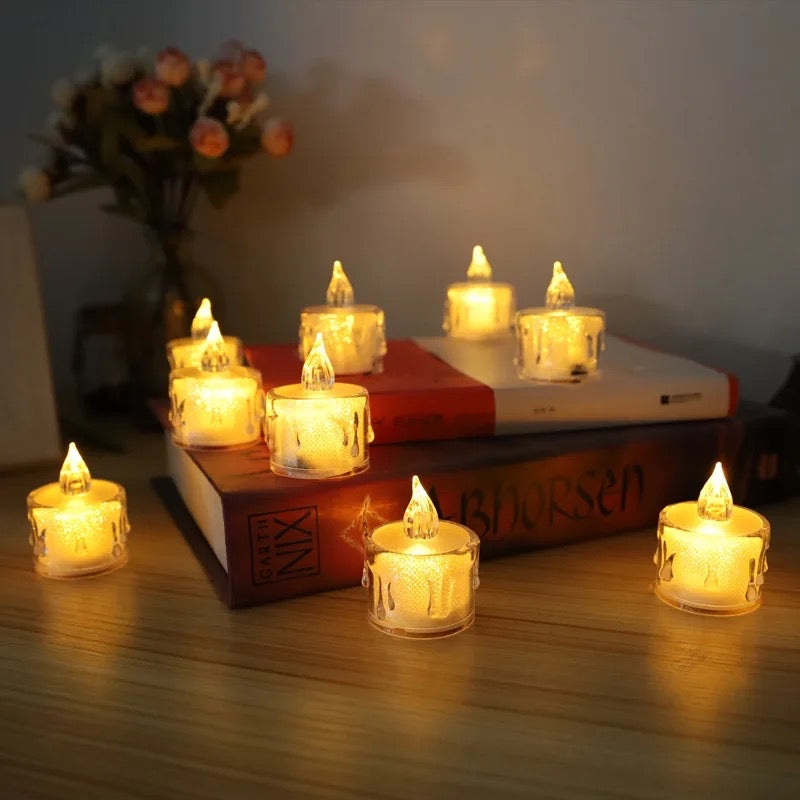 LED Candle Transparent