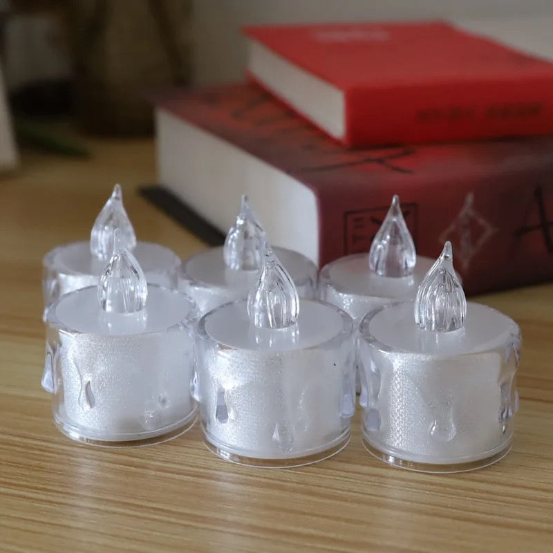 LED Candle Transparent