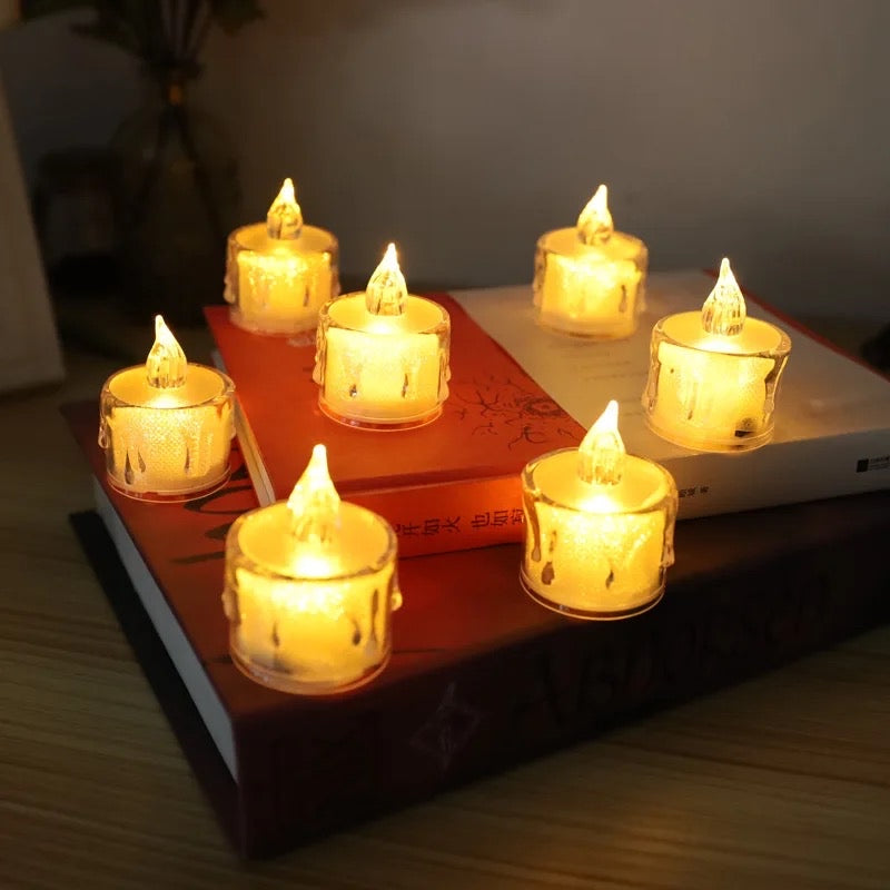 LED Candle Transparent