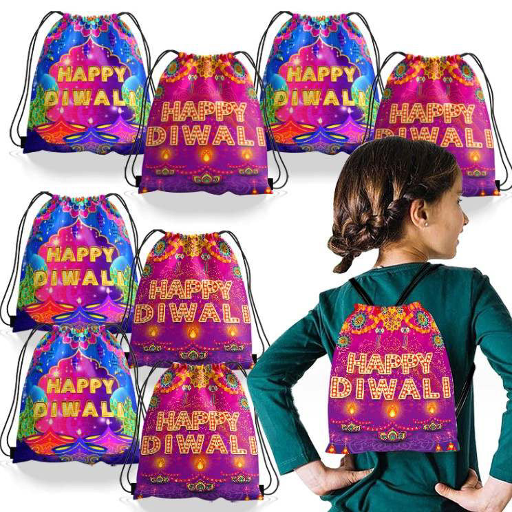 Diwali Draw-String Bags