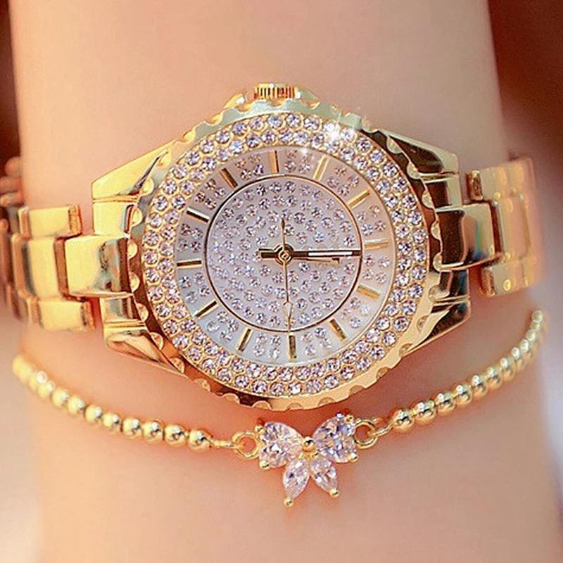 Ladies Watch + Bracelet Gift Set