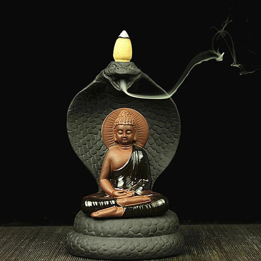 Buddha + Cobra Backflow Incense