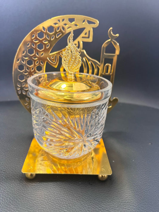 Glass oud burner