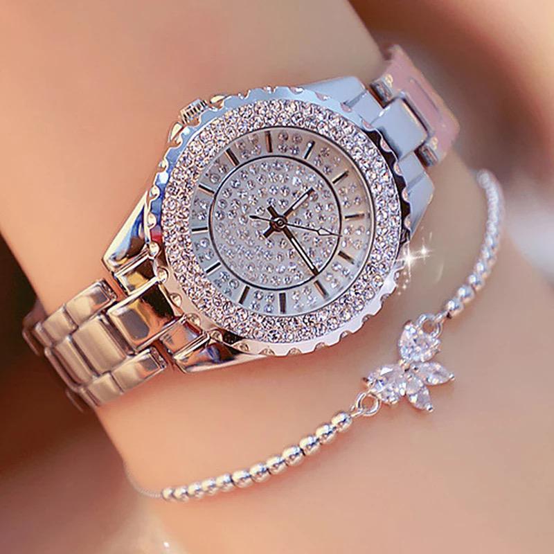 Ladies Watch + Bracelet Gift Set