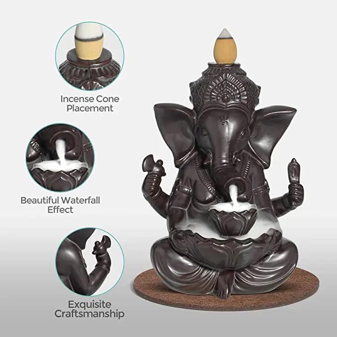 Ganesh Small Pot Backflow Incense