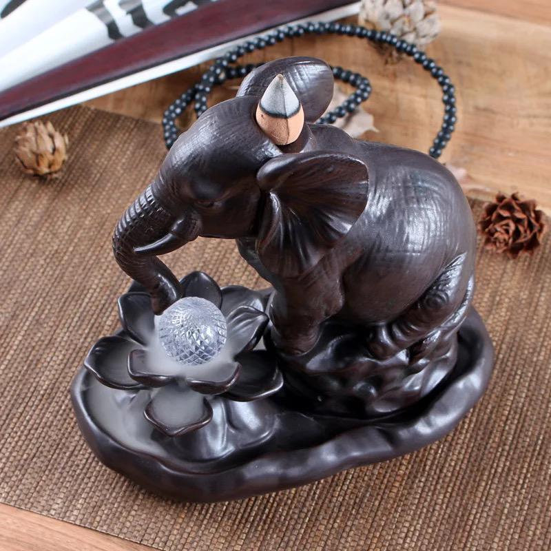 Elephant LED Backflow Incense