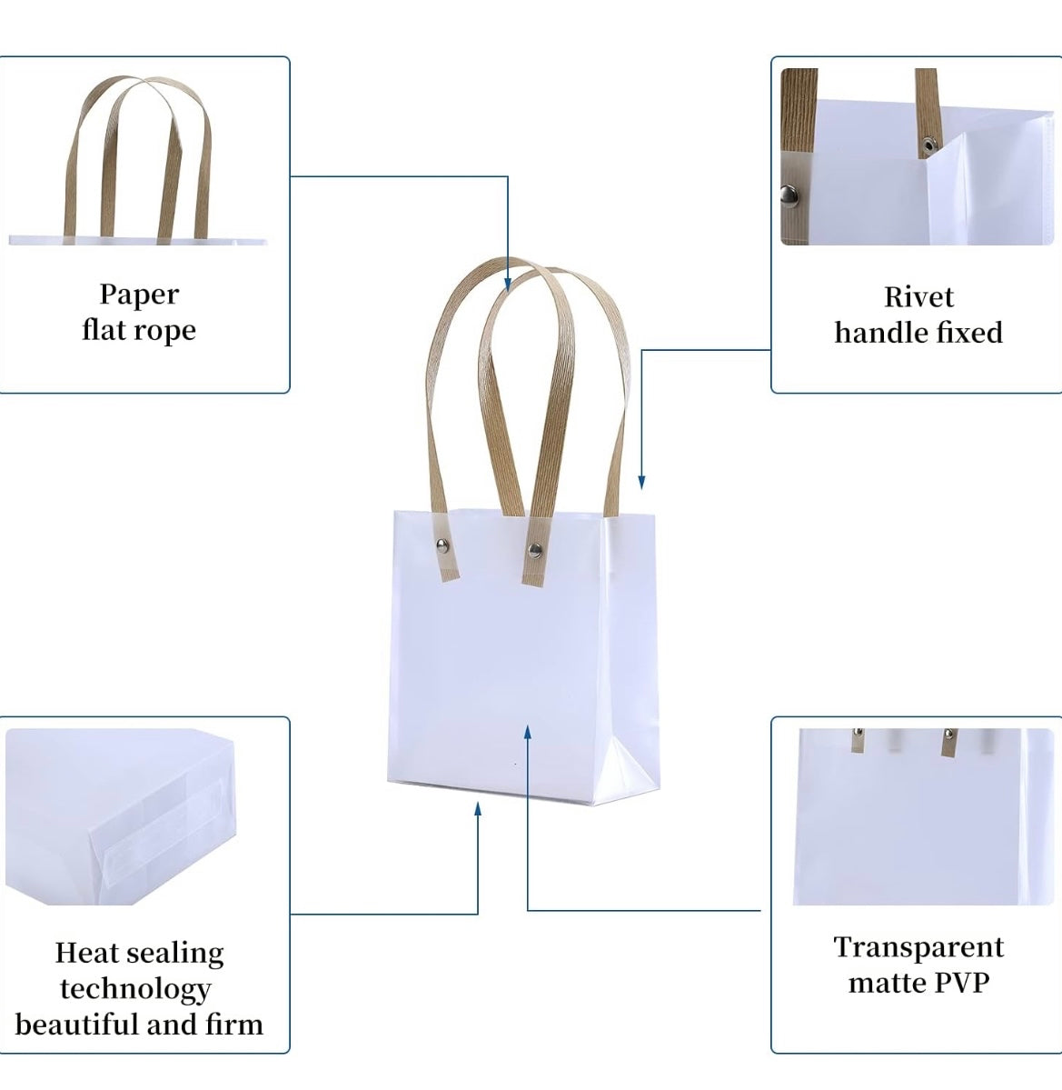 Clear Gift Bags With Handles