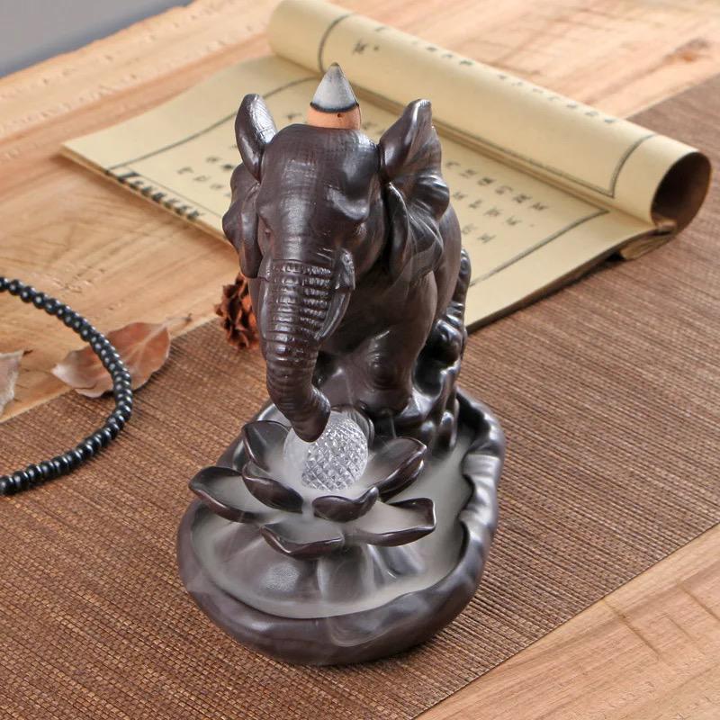 Elephant LED Backflow Incense