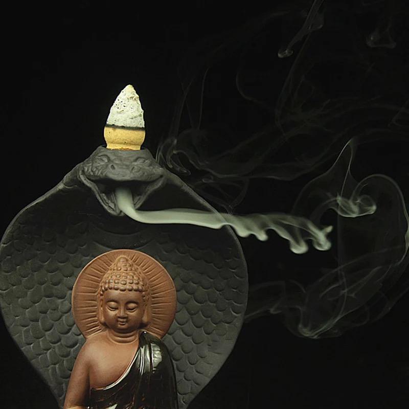 Buddha + Cobra Backflow Incense