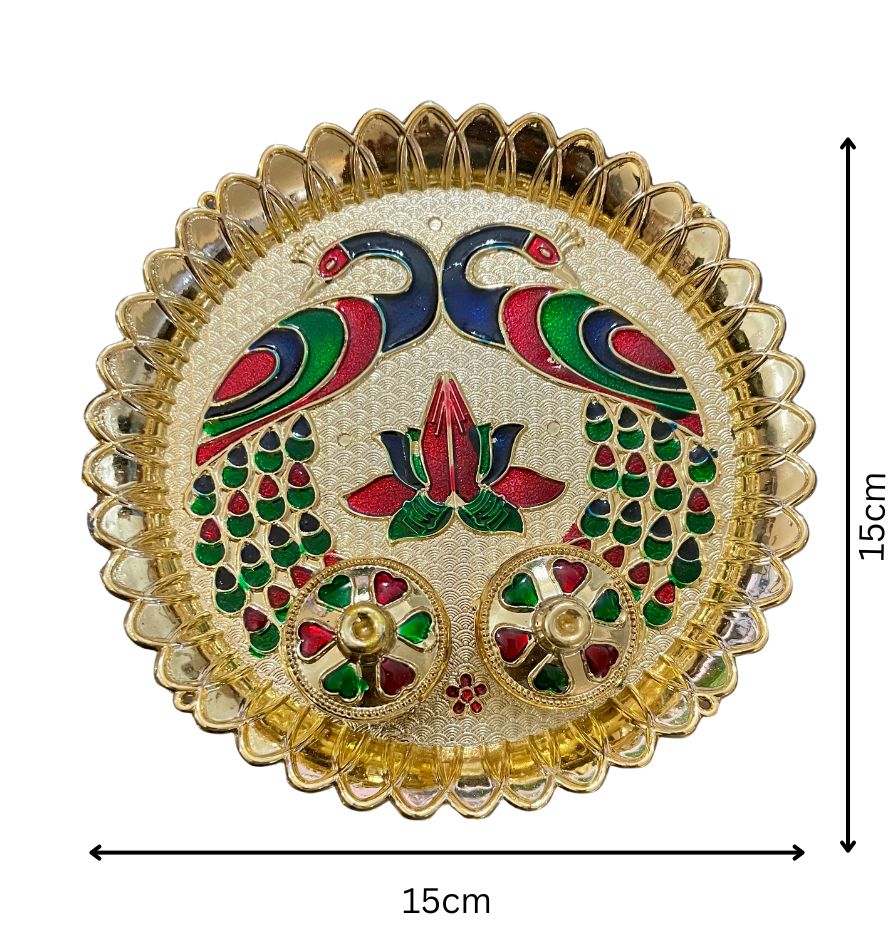 Peacock Kankavati -Big Size