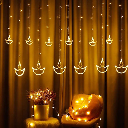 Diwali Light Series warm yellow
