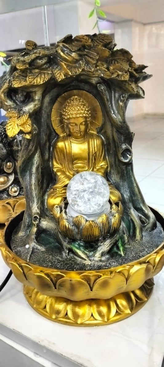 NEW MEDITATING BUDHA FOUNTAIN