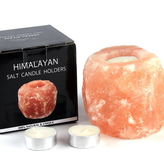 Himalayan Salt Candle Holders