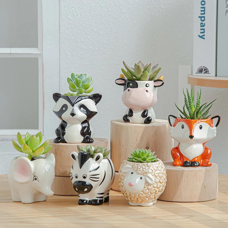 Animal Flower Pot