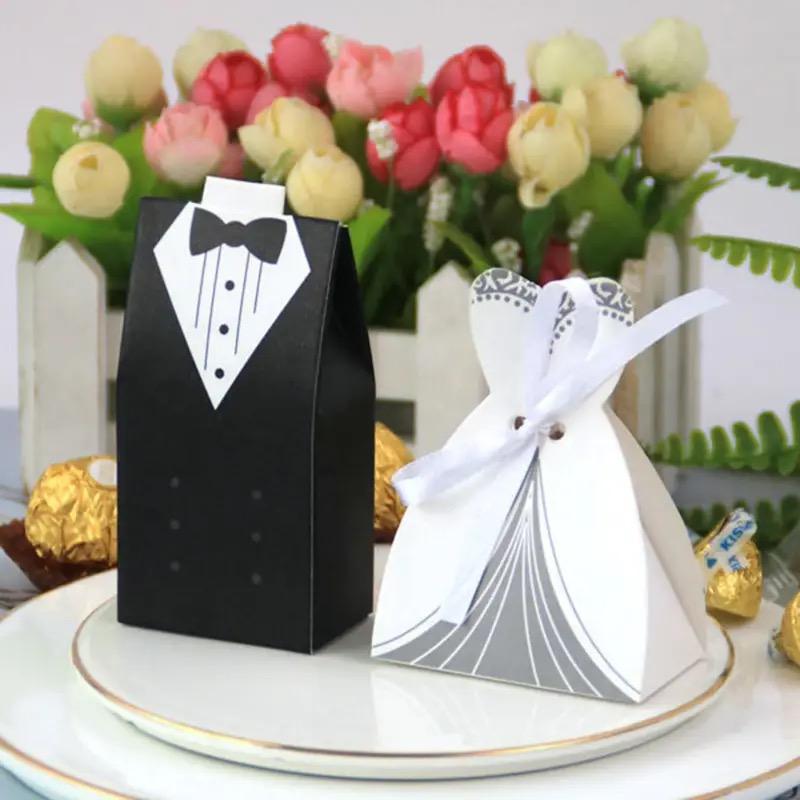 Bride & Groom Gift Box Pair