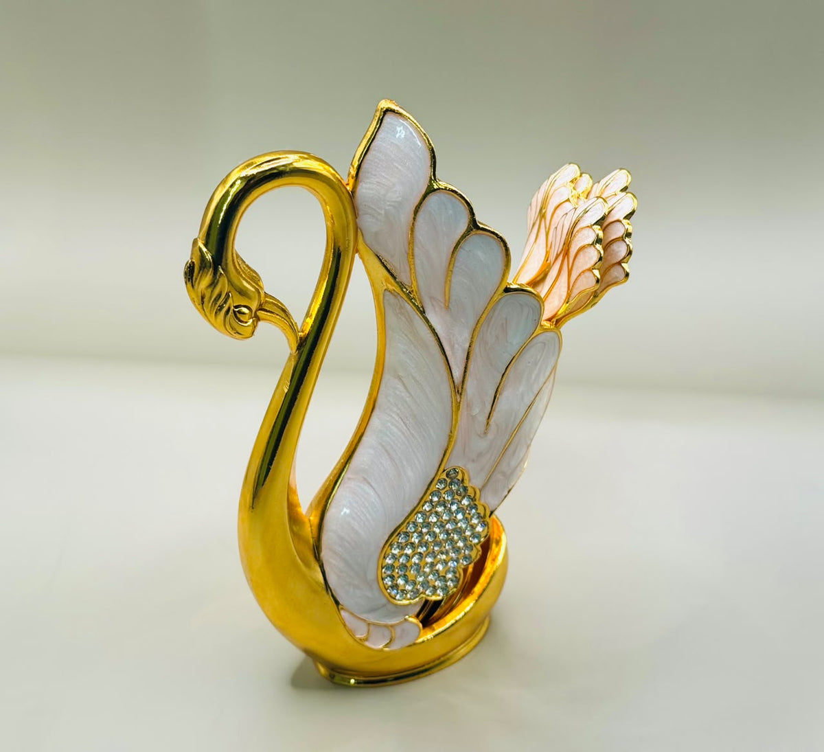 German Silver | Swan Spoon Set