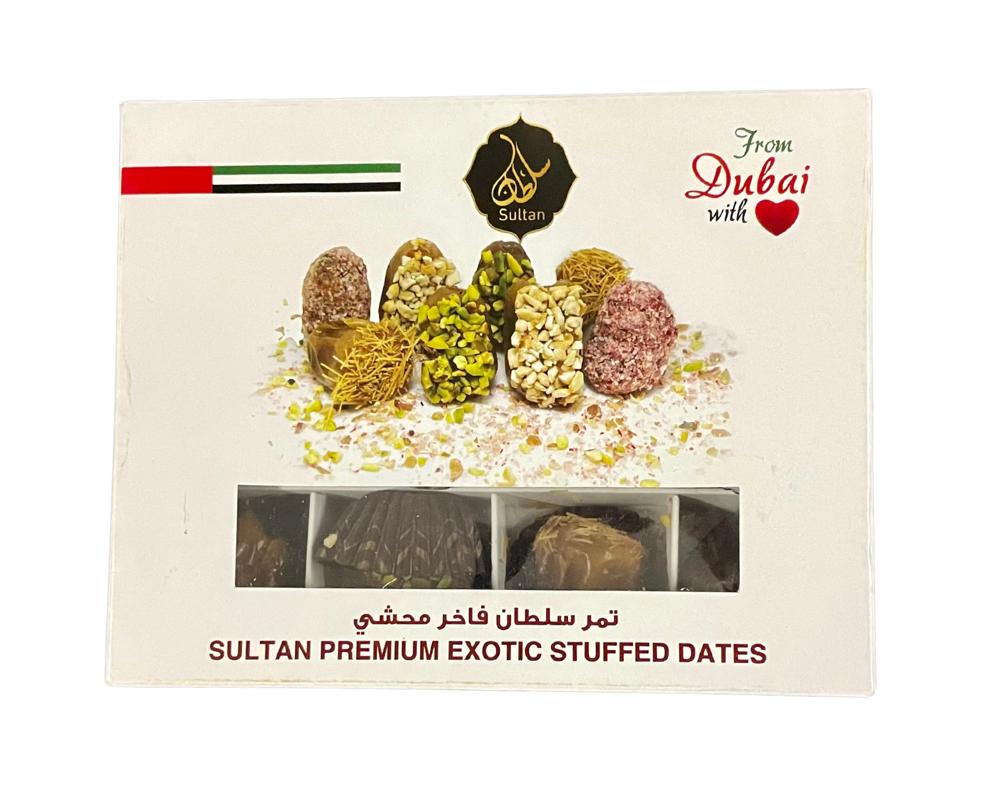 Sultan Premium Exotic Stuffed Dates 180g - 001
