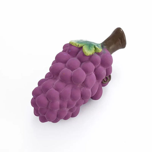 Squeaky Grape Toy