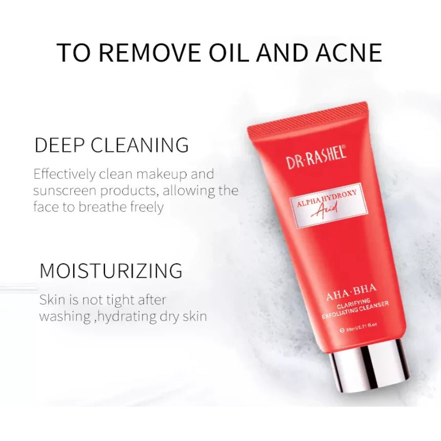 Dr. Rashel AHA-BHA Clarifying Exfoliating Cleanser 80ml