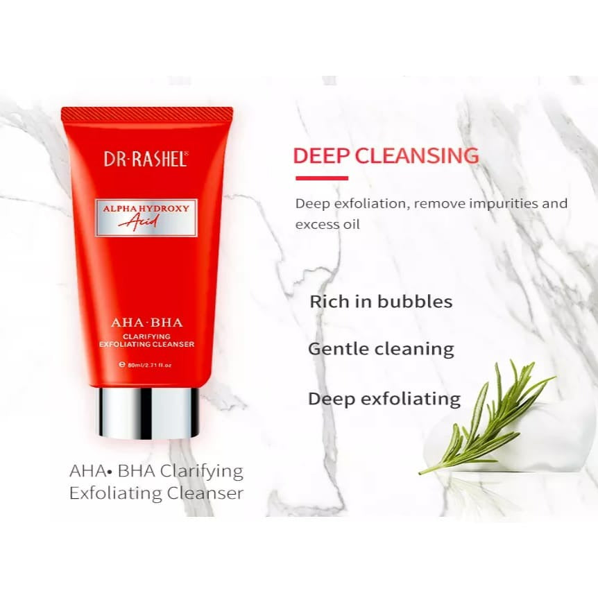 Dr. Rashel AHA-BHA Clarifying Exfoliating Cleanser 80ml