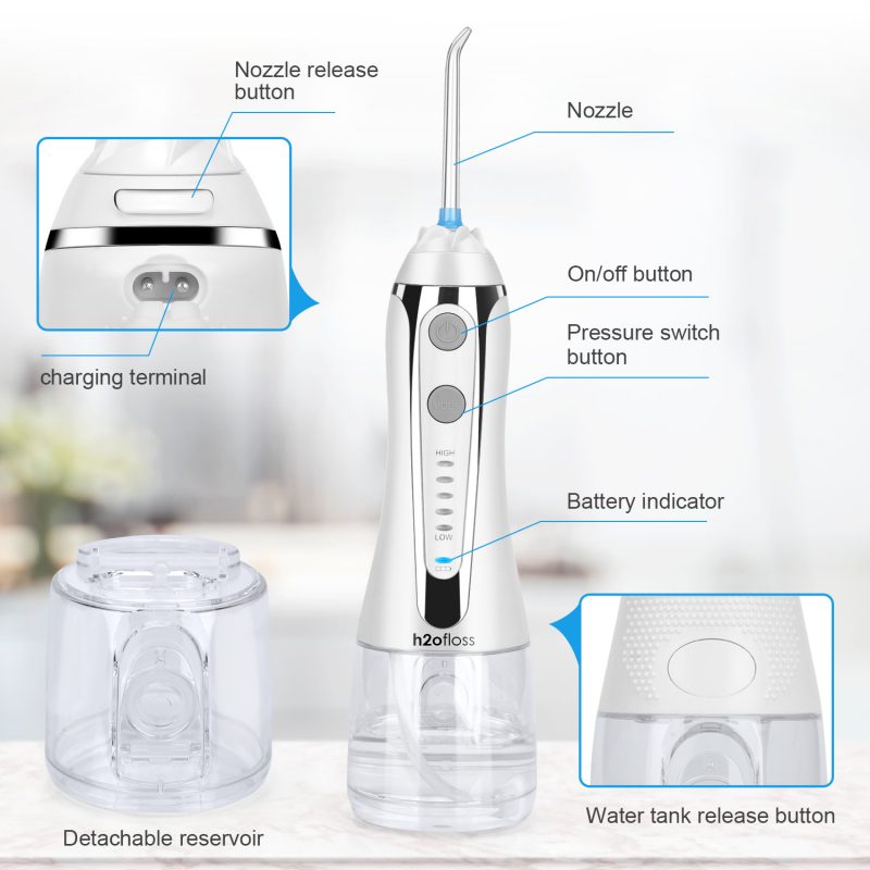 H2O Floss Portable Oral Irrigator