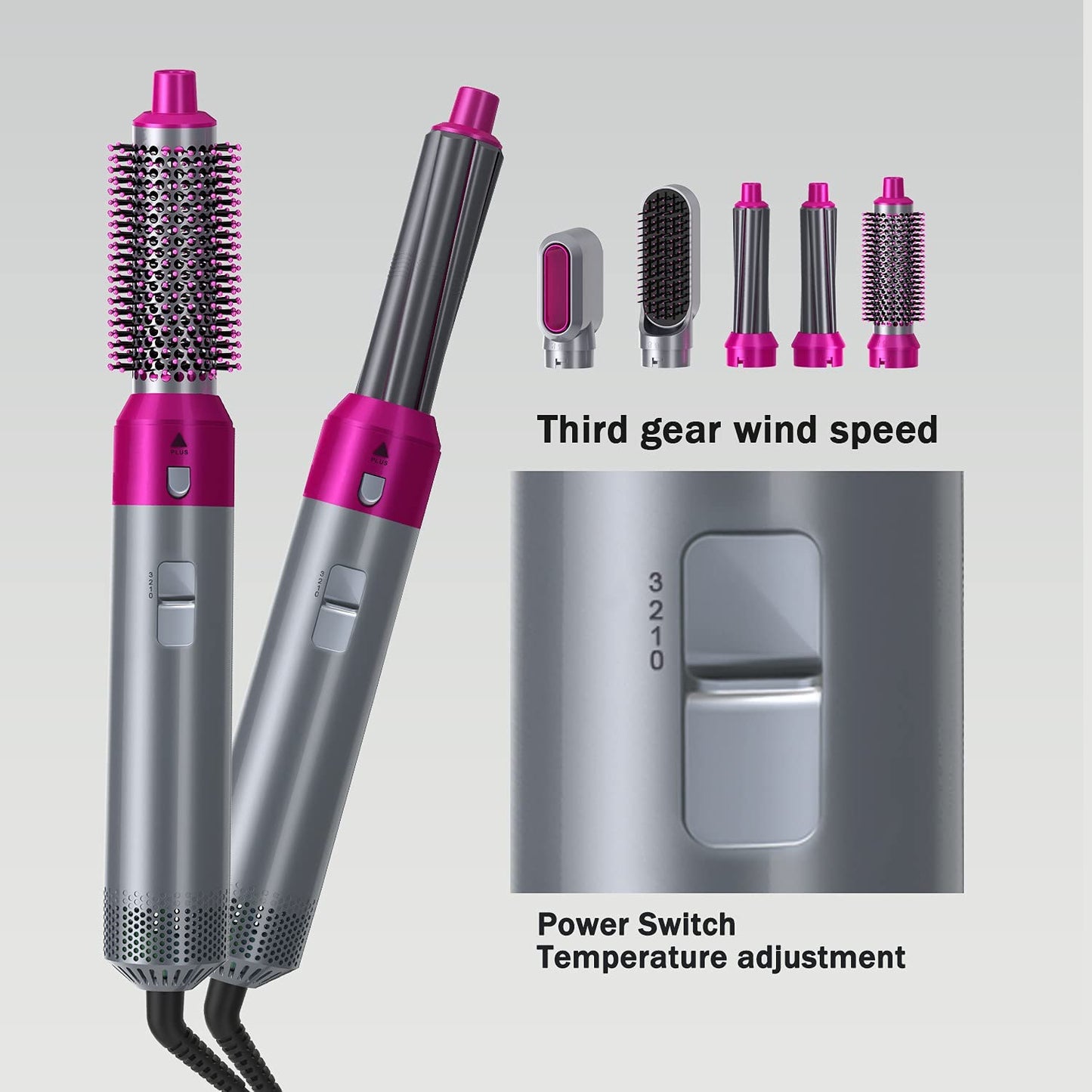 Hair Dryer Brush 5 In 1 Electric Blow Dryer