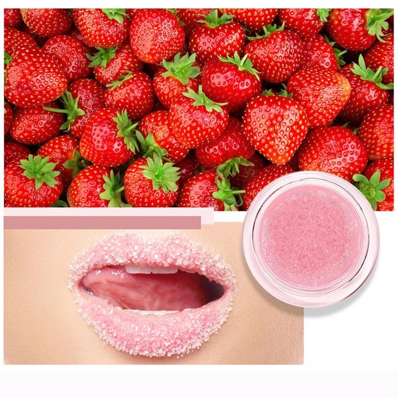 Vallina Strawberry Lip Scrub 20g
