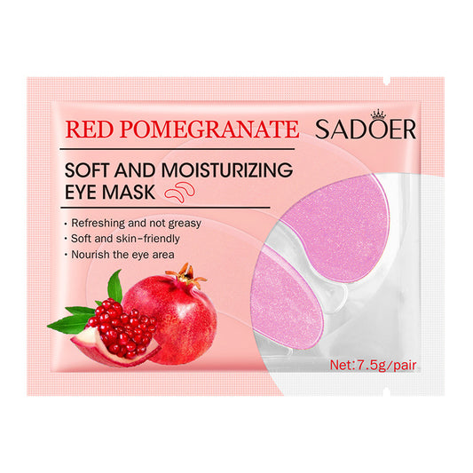 Sadoer Red Pomegranate Soft & Moisturizing Eye Mask