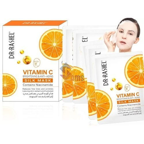 Dr. Rashel Vitamin C Brightening & Anti-Aging Silk Mask 5 pack