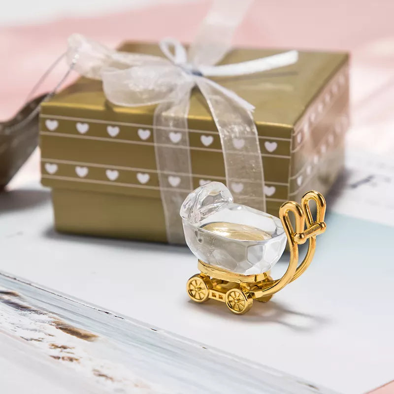 Baby Shower Gifts-Gold Carraige